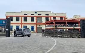 Công ty TNHH giầy Kim Việt nơi một số công nhân bị phản ứng sau tiêm