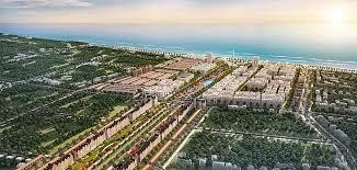 Phối cảnh Quảng trường biển Sầm Sơn dự kiến sẽ được vận hành vào mùa hè năm nay (2022)