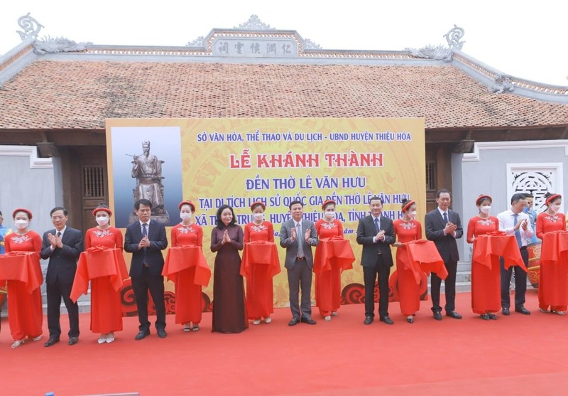 Khánh thành đền thờ Lê Văn Hưu
