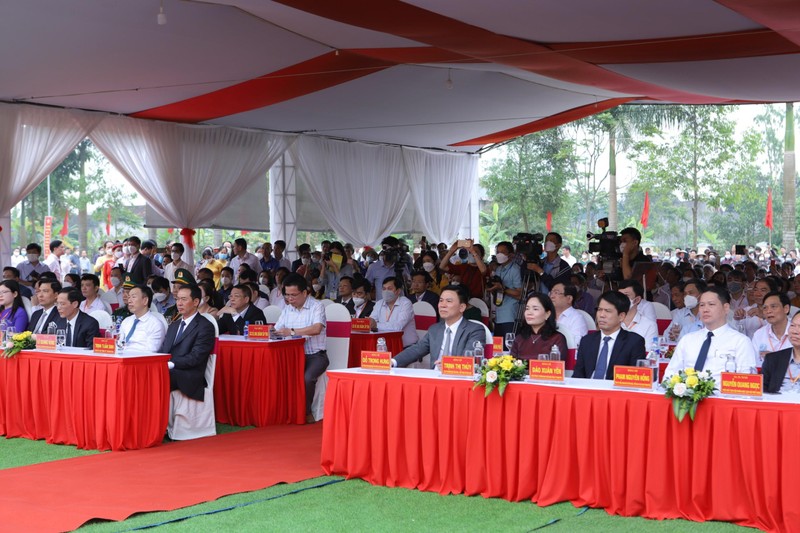 Các đại biểu dự lễ kỷ niệm