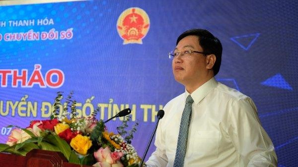 Ông Mai Xuân Liêm, Phó chủ tịch, Phó trưởng ban CĐS tỉnh Thanh Hóa phát biểu tại hội thảo Ông Mai Xuân Liêm, Phó chủ tịch, Phó trưởng ban CĐS tỉnh Thanh Hóa phát biểu tại hội thảo