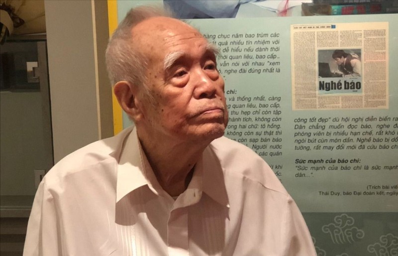 Nhà báo Thái Duy (Ảnh: Hoàng Vân) 1.jpg