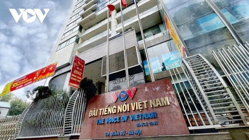 Trụ sở Đài Tiếng nói Việt Nam, 58 Quán Sứ, Hà Nội. Ảnh: VOV. tru_so_vov.jpg
