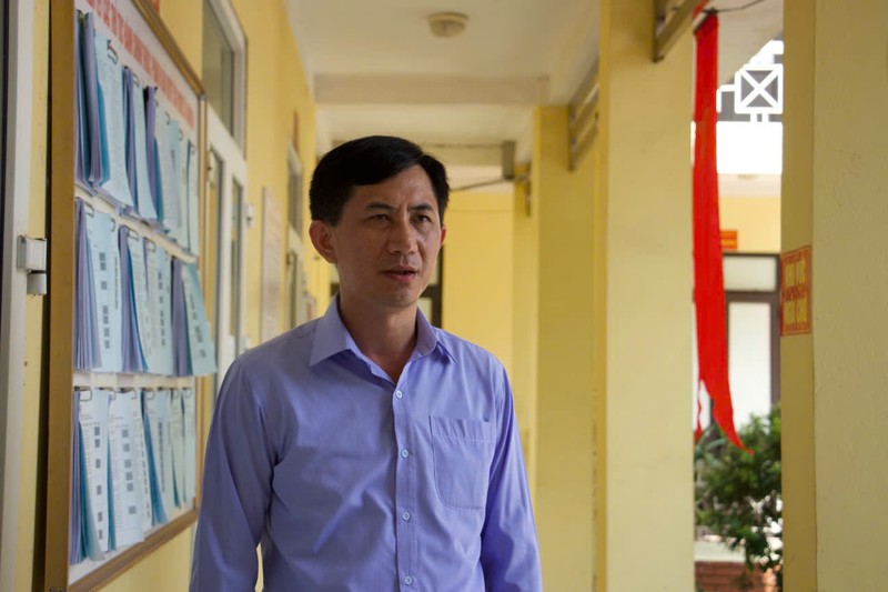 Ông Nguyễn Văn Quang - Chủ tịch UBND xã Nam Hòa, TP Thái Nguyên cho biết sự đồng hành của ngân hàng là nguồn động viên tinh thần to lớn Ảnh 8.jpg