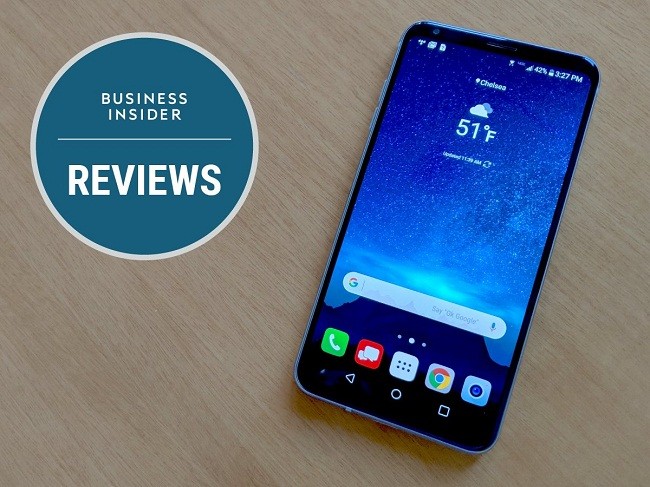 Chiếc flagship mới nhất của LG (Ảnh: Business Insider)