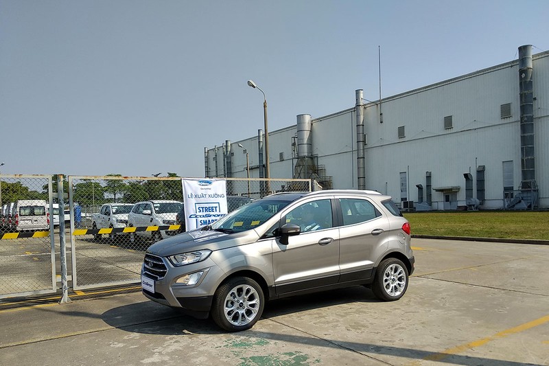 Ford EcoSport 2018 có nhiều điểm mới ở phần đầu xe và trang bị tiện ích bên trong