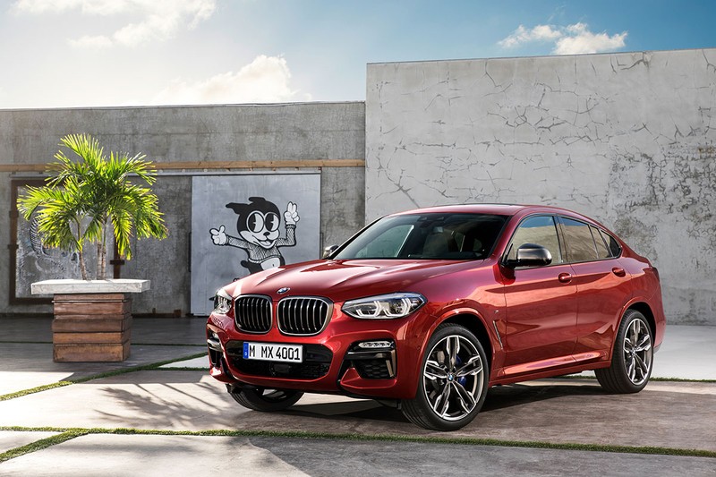 BMW X4 2019 có diện mạo phía trước giống hệt với X3 2018