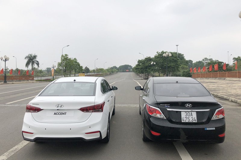 Hyundai Accent thế hệ mới chưa ra mắt, đã lăn bánh trên đường Hà Nội ảnh 2