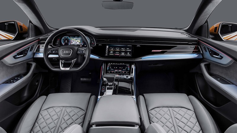 Nội thất của Audi Q8 được vay mượn từ mẫu A8 Sedan chứ không phải là Q7