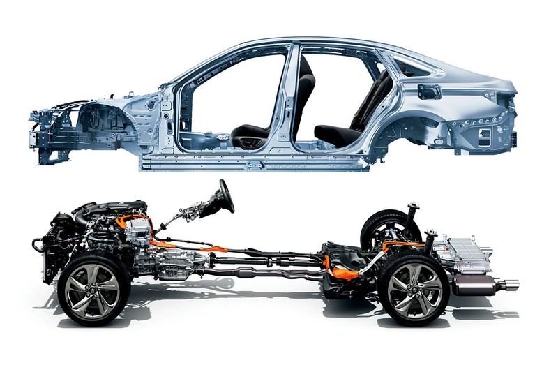 Toyota Crown thế hệ mới được xây dựng dựa trên hệ thống khung gầm TNGA mới. Toyota Crown thế hệ mới được xây dựng dựa trên hệ thống khung gầm TNGA mới.