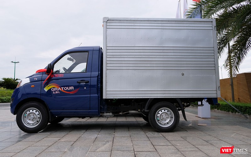 Foton Gratour T3 có 3 kiểu thiết kế thùng hàng cho khách hàng lựa chọn.