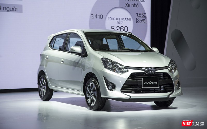 Dù không còn gây bất ngờ như tháng trước đó nhưng Toyota Wigo vẫn đạt doanh số gần 860 xe trong tháng 11/2018.
