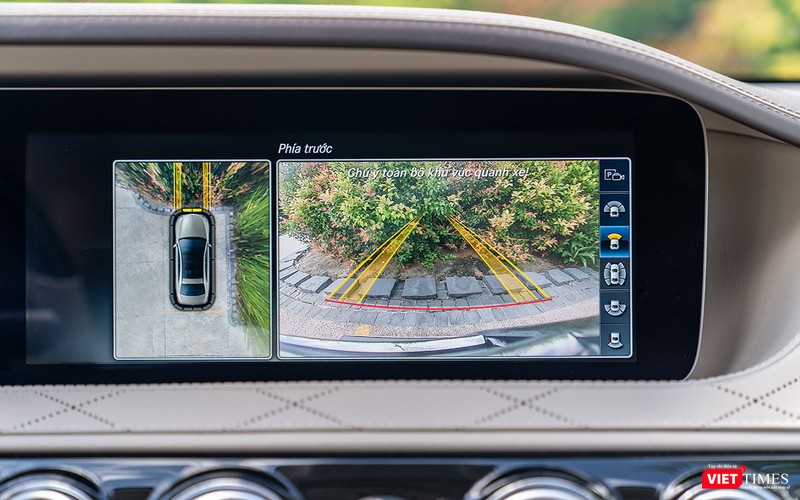 Camera 360 hiện thị sắc nét toàn bộ cảnh vật xung quanh trong điều kiện cả đêm lẫn ngày.
