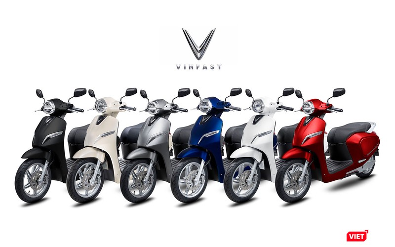 6 màu sắc có trên VinFast Klara. 6 màu sắc có trên VinFast Klara.