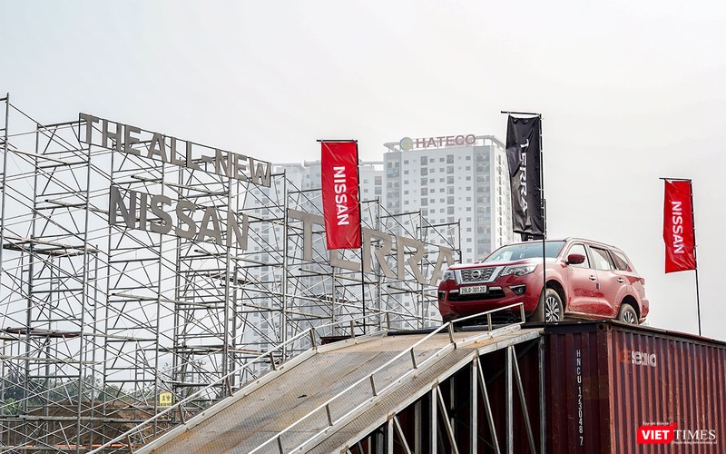 Chương trình trải nghiệm Nissan Terra được diễn ra trong 3 ngày 1-3/3/2019 tại Tổ hợp LePARC (Gamuda City), Yên Sở, Hoàng Mai, Hà Nội. Chương trình trải nghiệm Nissan Terra được diễn ra trong 3 ngày 1-3/3/2019 tại Tổ hợp LePARC (Gamuda City), Yên Sở, Hoàng Mai, Hà Nội.