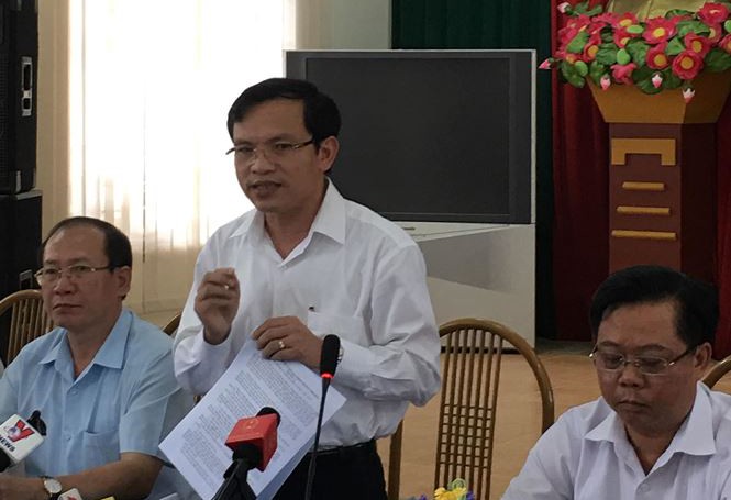 Ông Mai Văn Trinh: Tính chất sai phạm trong thi THPT của Sơn La và Hà Giang có khác nhau. Ảnh: báo Tiền Phong Ông Mai Văn Trinh: Tính chất sai phạm trong thi THPT của Sơn La và Hà Giang có khác nhau. Ảnh: báo Tiền Phong