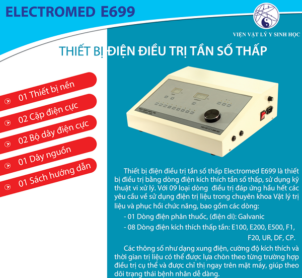 Thiết bị điện điều trị tần số thấp Thiết bị điện điều trị tần số thấp