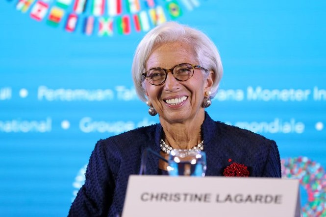 Bà Christine Lagarde. ẢNH: BLOOMBERG