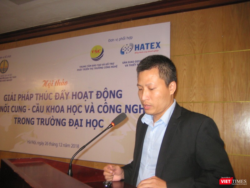 Ông Phạm Quang Vinh - chuyên gia thương mại hóa độc lập. Ông Phạm Quang Vinh - chuyên gia thương mại hóa độc lập.