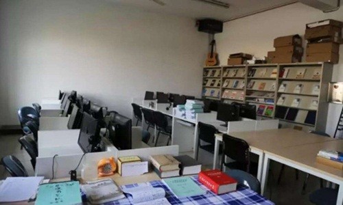 Phòng học tập tại nhà tù. Ảnh: SCMP.