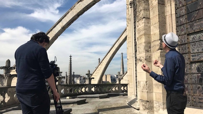 Bản đồ laser 3D có thể giúp khôi phục nhà thờ Đức Bà nguyên bản ảnh 1 Bản đồ laser 3D có thể giúp khôi phục nhà thờ Đức Bà nguyên bản ảnh 1