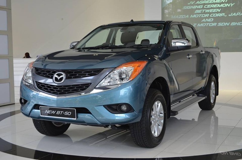 Bán tải Mazda BT-50 có sự sụt giảm nghiêm trọng. 