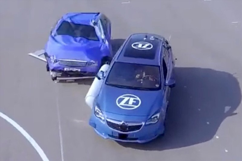 Hiện nay túi khí trên vẫn đang trong giai đoạn thử nghiệm. Ảnh: AutoBlog Hiện nay túi khí trên vẫn đang trong giai đoạn thử nghiệm. Ảnh: AutoBlog