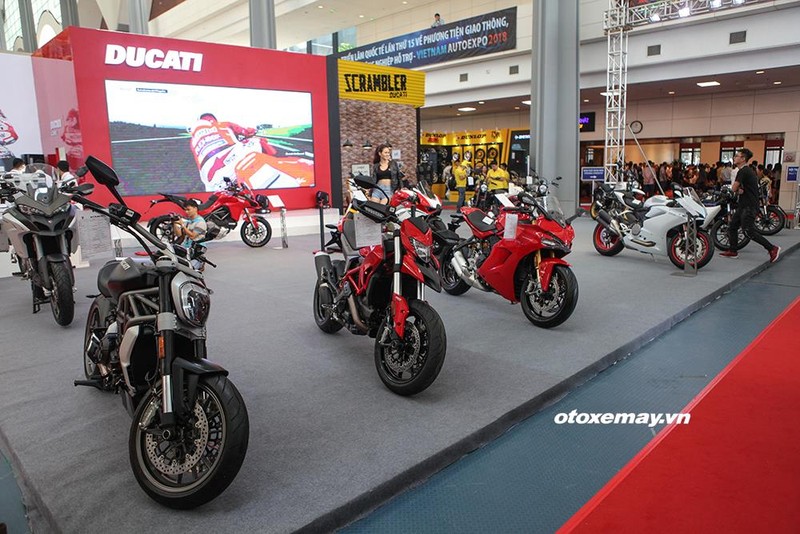 Triển lãm năm nay sẽ không có sự tham dự của thương hiệu mô-tô Ý - Ducati Triển lãm năm nay sẽ không có sự tham dự của thương hiệu mô-tô Ý - Ducati