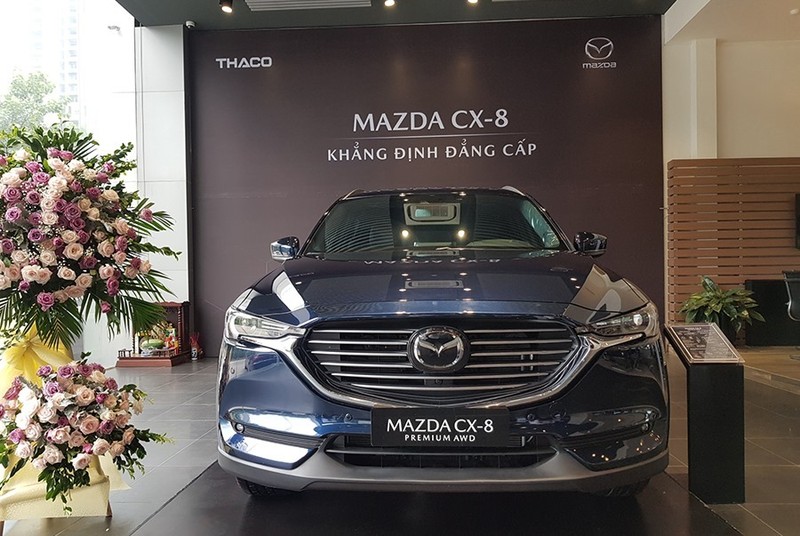 Mazda CX-8 hoàn toàn mới trong thời gian đầu tiên bán ra tại Việt Nam sẽ có giá cao nhất là 1,399 tỷ đồng