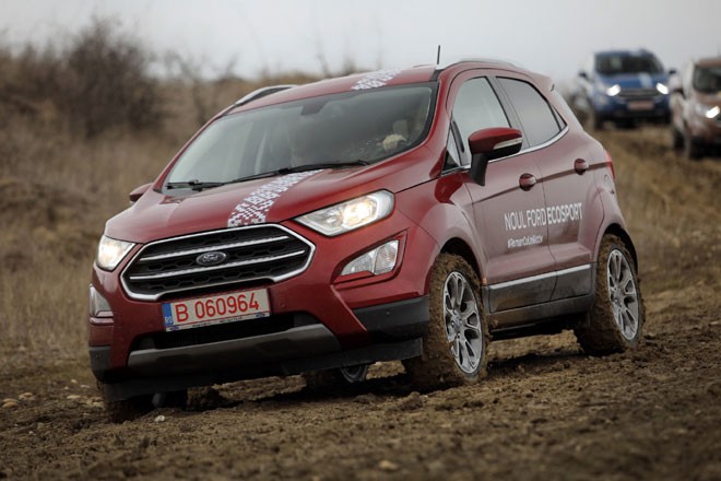 Mẫu xe Ford EcoSport đã tái chế chai nhựa làm thảm trải sàn