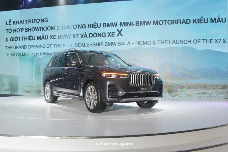 Mẫu xe BMW X7 2019 được Thaco giới thiệu