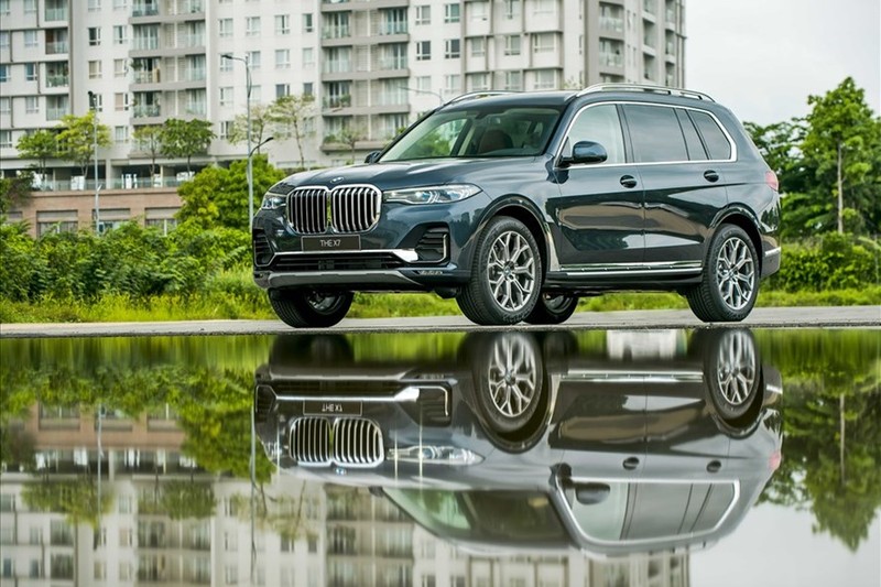 BMW X7 vừa được ra mắt. ảnh: THACO