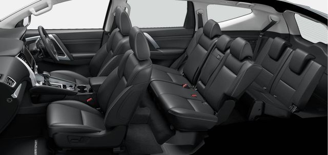 Các khoang ghế bên trong của Mitsubishi Pajero Sport phiên bản 2020 Các khoang ghế bên trong của Mitsubishi Pajero Sport phiên bản 2020