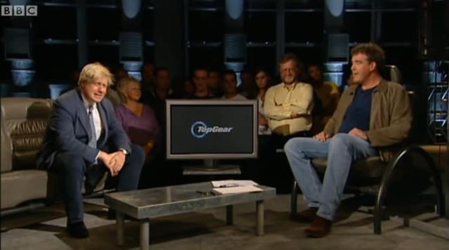 Trong một chương trình phỏng vấn của Top Gear năm 2010, ông Boris Johnson từng thừa nhận mình là một tay lái tồi Trong một chương trình phỏng vấn của Top Gear năm 2010, ông Boris Johnson từng thừa nhận mình là một tay lái tồi