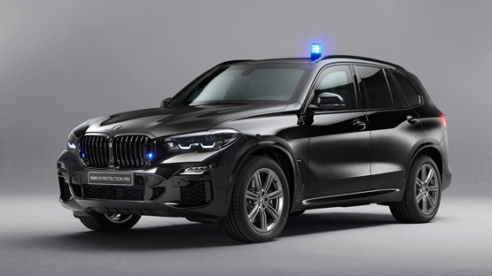 Chiếc BMW đã được "độ" để chống đạn AK-47