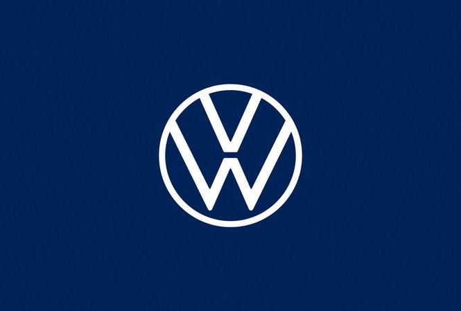 Logo mới với thiết kế phẳng của Volkswagen