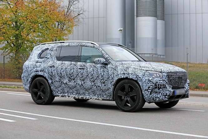Hình ảnh rò rỉ của Mercedes-Maybach GLS Hình ảnh rò rỉ của Mercedes-Maybach GLS