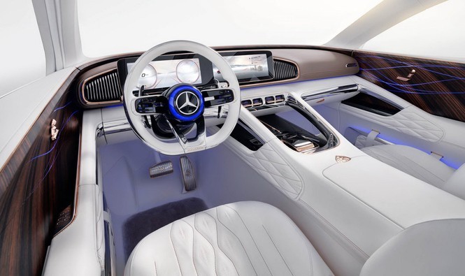 Nội thất siêu sang trọng của Maybach GLS Nội thất siêu sang trọng của Maybach GLS