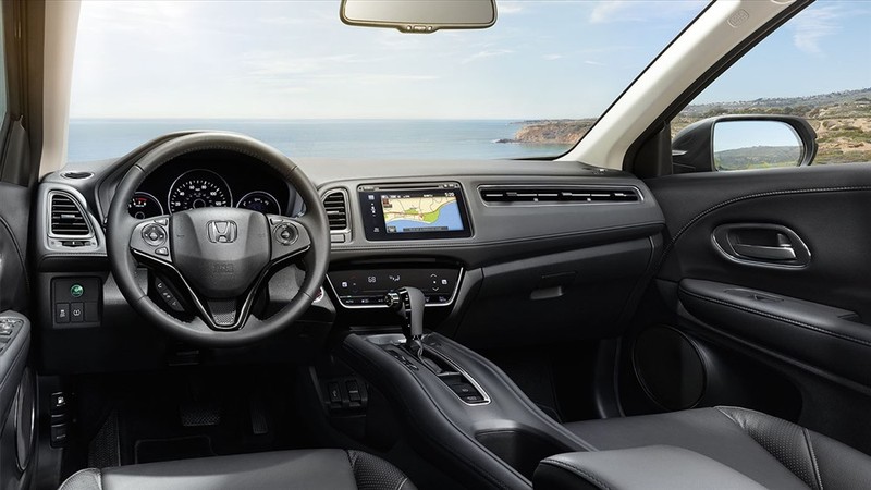 Nội thất Honda HR-V khá bắt mắt và sang trọng. Ảnh BD Nội thất Honda HR-V khá bắt mắt và sang trọng. Ảnh BD