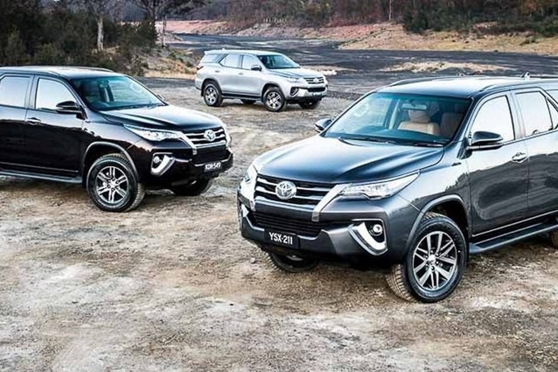 Nhiều mẫu xe Toyota được giảm giá từ vài chục triệu cho đến hàng trăm triệu đồng. Ảnh BD.
