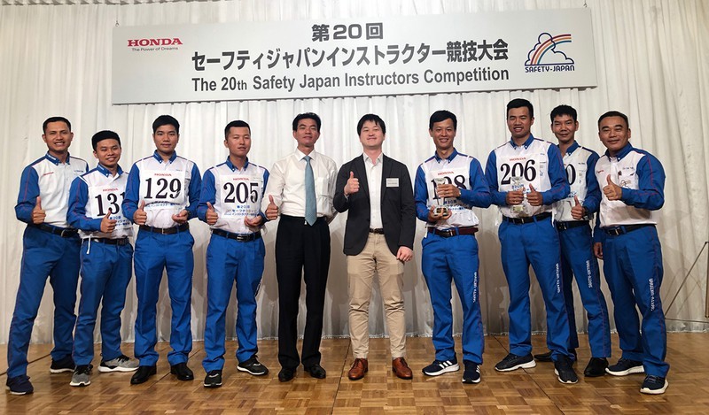 Đoàn Honda Việt Nam tại Cuộc thi Hướng dẫn viên Lái xe an toàn Quốc tế 2019 Đoàn Honda Việt Nam tại Cuộc thi Hướng dẫn viên Lái xe an toàn Quốc tế 2019