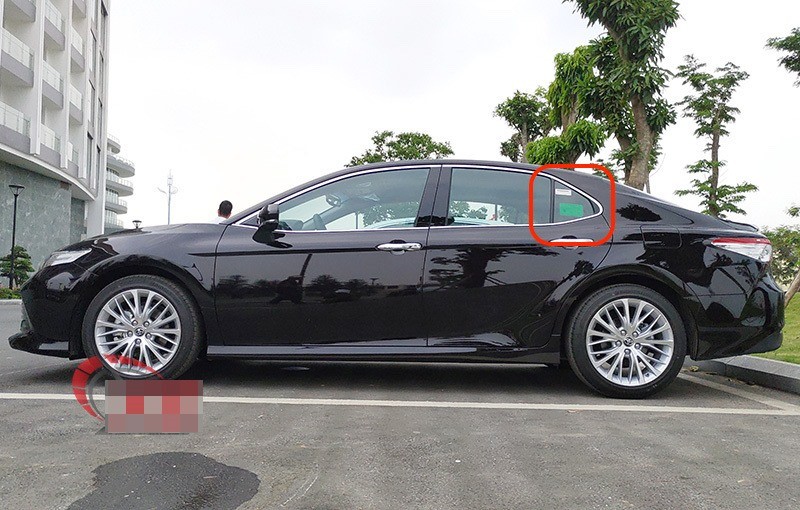 Vị trí cột C trên ôtô. Ảnh BD