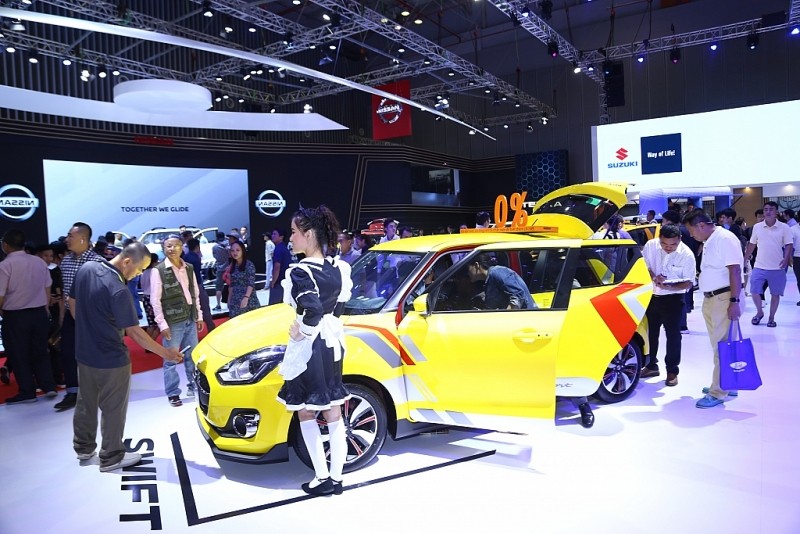Khách hàng mua xe tại VMS 2019 sẽ được Suzuki ưu đãi lãi suất 0% trong vòng 6 tháng đầu khi vay qua các ngân hàng liên kết BIDV, TPBank, VPBank, nhận thêm nhiều ưu đãi khác Khách hàng mua xe tại VMS 2019 sẽ được Suzuki ưu đãi lãi suất 0% trong vòng 6 tháng đầu khi vay qua các ngân hàng liên kết BIDV, TPBank, VPBank, nhận thêm nhiều ưu đãi khác