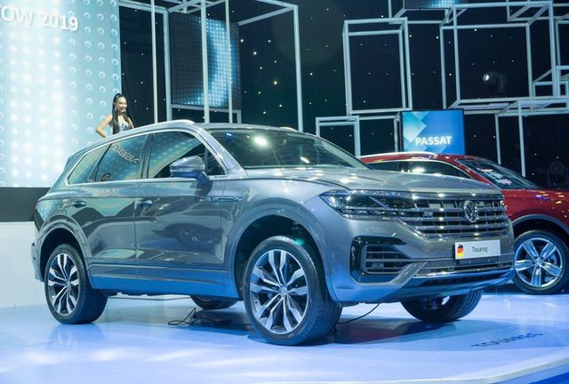 Mẫu xe Volkswagen Touareg tại Triển lãm VMS 2019