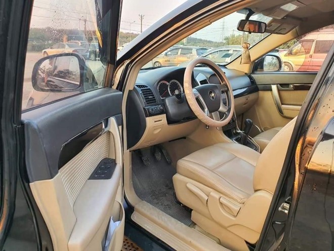 Trang bị trên Chevrolet Captiva 2007 tương đối ổn so với các mẫu xe đời mới hiện tại