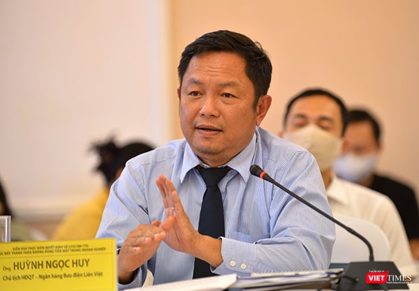 Ông Huỳnh Ngọc Huy - Chủ tịch Ngân hàng LienvietPostBank