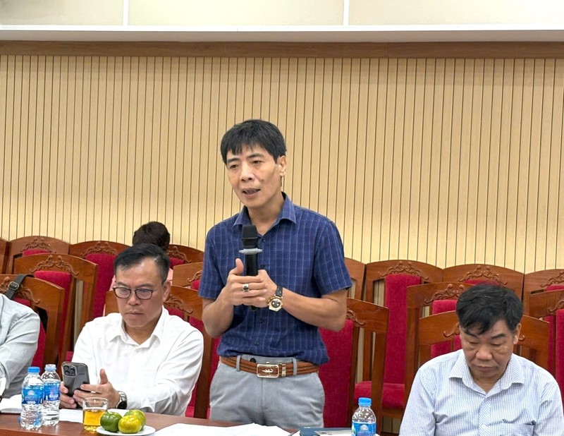TS Đặng Vũ Cảnh Linh, Viện Đào tạo bồi dưỡng cán bộ và Nghiên cứu khoa học, Ủy ban Trung ương Mặt trận Tổ quốc Việt Nam. Ảnh: Bảo Trâm. ongLinh.jpg