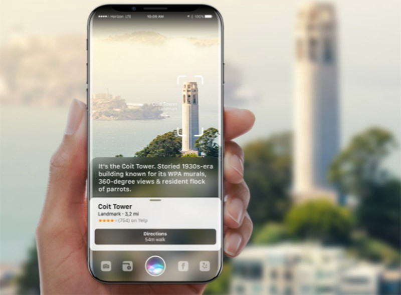 iPhone 8 "trong mơ" có thiết kế không viền, hỗ trợ AR