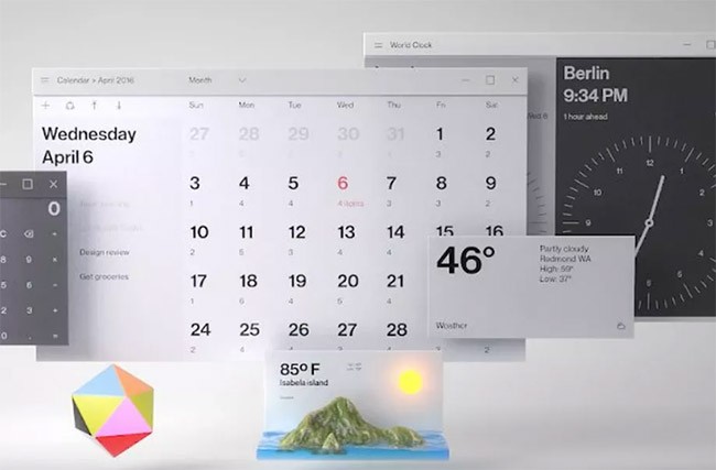 Windows với giao diện mới mẻ, hấp dẫn