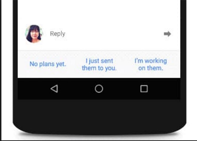 Tính năng Smart Reply sẽ được đưa vào Gmail và Allo trên iOS và Android